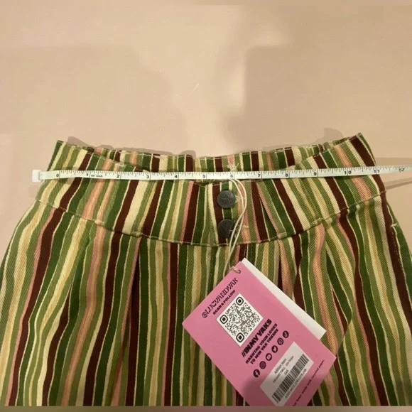 NWT Lucy & Yak Addison Tapered Twill Trousers - Picture 6 of 9